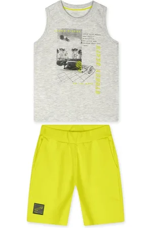 Marisol Infantil - Conjunto Curto Moletom Masculino