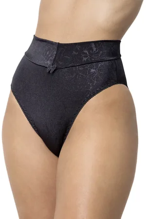 Gabi Calça Cós Alto Calcinha Microfibra Confortável Compressão Moda Feminina Elegante