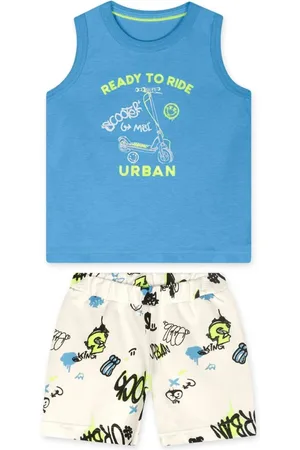 Marisol Infantil - Conjunto Curto Moletom Masculino