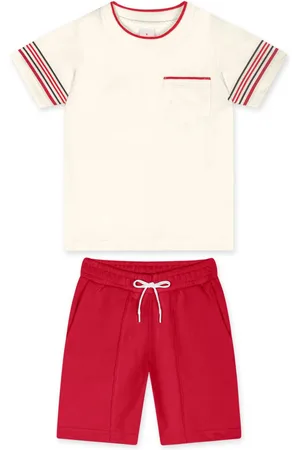 Marisol Infantil - Conjunto Curto Moletom Masculino