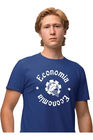 Genuine Camiseta Masculina Economia 100% Algodão - Marinho