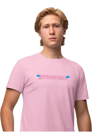 Genuine Camiseta Masculina Economia Asas 100% Algodão