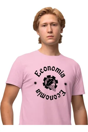 Genuine Camiseta Masculina Economia 100% Algodão
