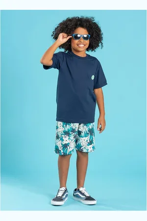 Molekada Infantil - Conjunto Verão Menino Camiseta E Bermuda Coala