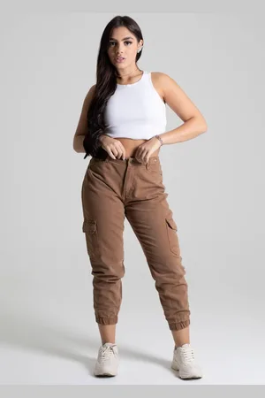 SAWARY Calça Sarja Jogger - 277078 -