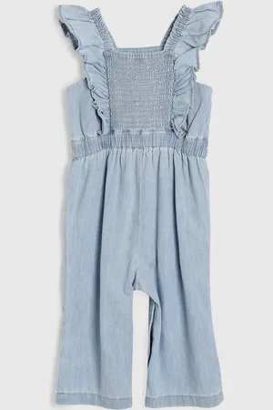 GAP Macacão Jeans Babado
