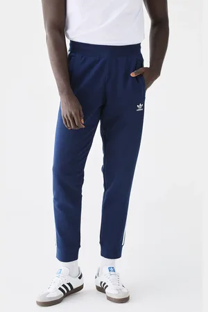 adidas Calça Slim 3 Stripes Azul-Marinho
