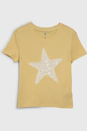 GAP Infantil - Camiseta Estrela Amarela