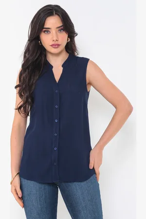 Intens Camisa Sem Manga Viscolinho
