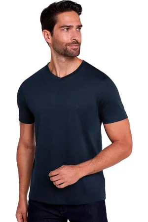 Dudalina Camiseta Essentials V Sport OU24 Marinho Masculino