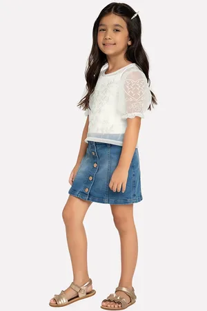 MILON Infantil - Blusa Menina Off-white