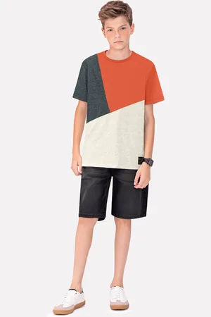 Lemon Infantil - Camiseta Menino Mescla
