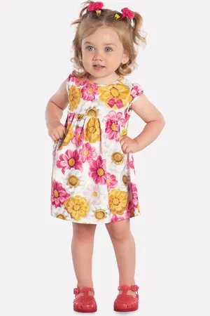 KYLY Infantil - Vestido Menina Off White