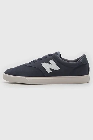 New Balance Tênis Couro 55 Azul-Marinho