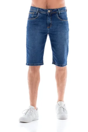 ARAUTO JEANS Bermuda Jeans Masculina Arauto Confort Guga