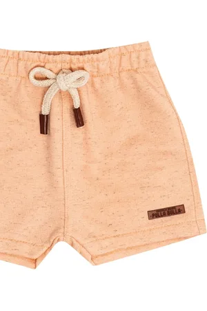 Pulla Bulla Infantil - Bermuda Menino - Pessego - 50557-1292