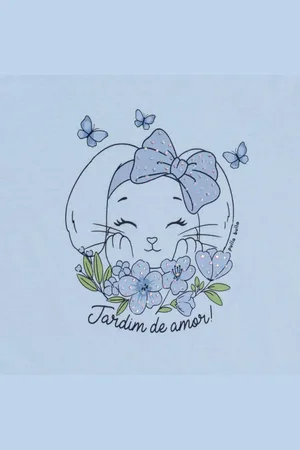 Pulla Bulla Infantil - Blusa Primeiros Passos Menina - Hortensia - 50601-904