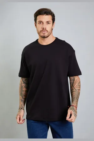 Dialogo Jeans Camiseta Oversized Masculina Básica em Algodão Dialogo