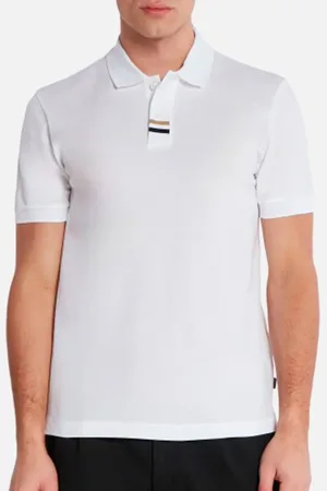 HUGO BOSS Polo Regular Parlay 424 Branca