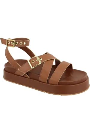 KUENTO SHOES Sandália Papete Flatform Sola Alta Lançamento