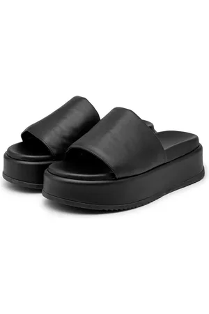 Flor da Pele Sandália Feminina Tamanco Flatform 5300 Napa