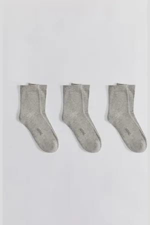 Hering Kit 3 Pares De Meia Unissex Cano Médio
