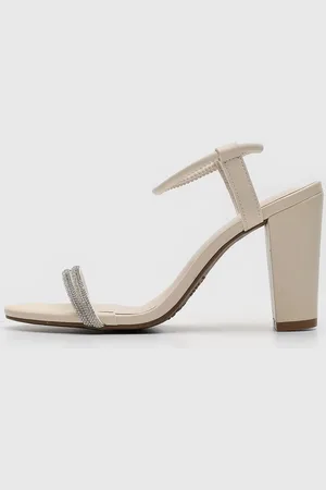 VIA MARTE Sandália Tira Hotfix Off-White