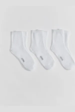 Hering Kit 3 Pares De Meia Unissex Cano Médio