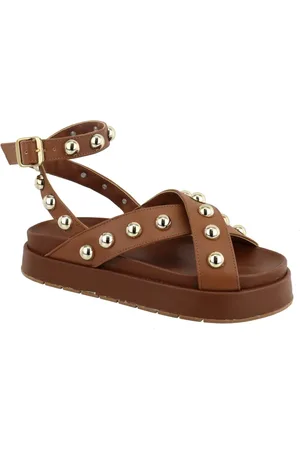 KUENTO SHOES Sandália Papete Flatform Sola Alta Bolinhas Lançamento