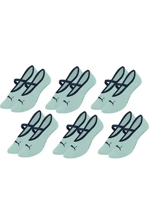 PUMA Kit 6 Pares De Meia Sapatilha Antiderrapante Pilates