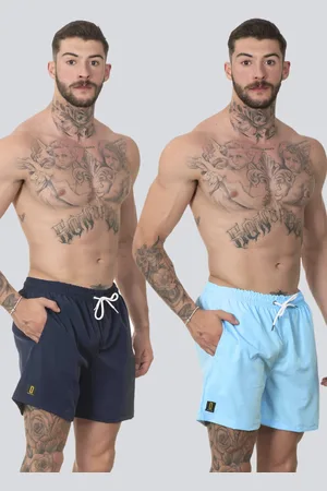 Lucas Lunny Kit 2 Short Masculino Bermuda Praia Básico Mauricinho Rf240 Colorido