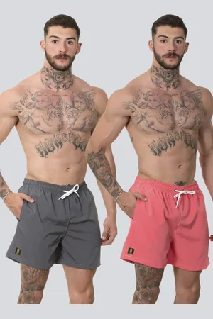 Lucas Lunny Kit 2 Short Masculino Bermuda Praia Casual Mauricinho Rf170 Colorido