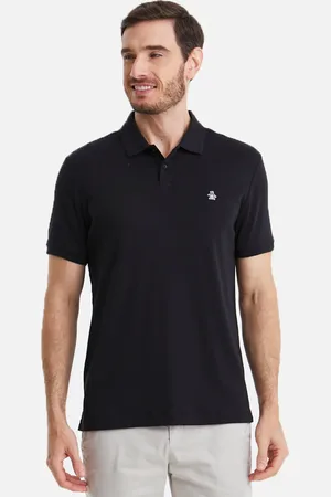 Original Penguin Polo Original Pima OPKB03000 Preta