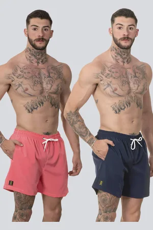 Lucas Lunny Kit 2 Short Masculino Bermuda Praia Casual Mauricinho Rf260 Colorido