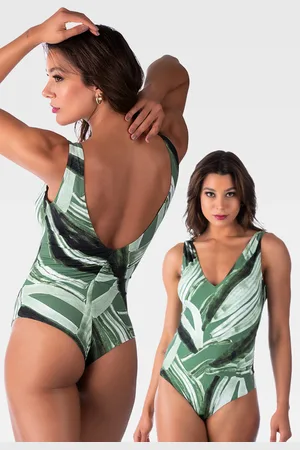 Summer Soul Maiô Fio Duplo Com Bojo Folhagem
