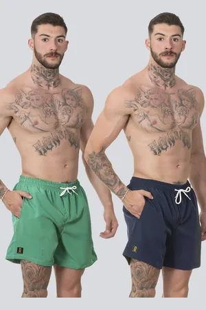 Lucas Lunny Kit 2 Short Masculino Bermuda Praia Verão Mauricinho Rf250 Colorido