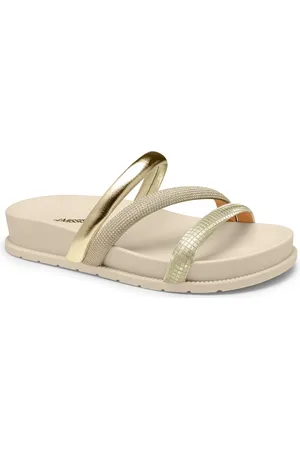 MISSISSIPI Tamanco Flatform MB311 Feminino - Champagne