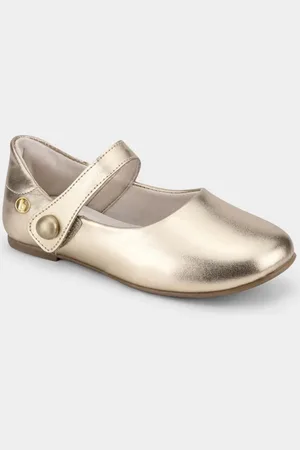 Calçados Bibi Infantil - Sapatilha Bibi Ballerina Basic Dourada 1238008 20