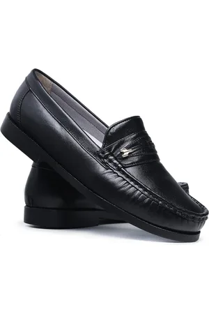 Schiareli Sapato Mocassim Masculino De Couro Médico Enfermeiro Macio Leve 1018