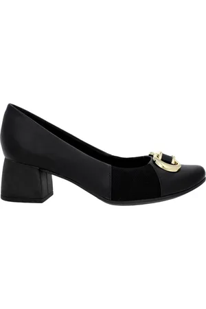 USAFLEX Scarpin Joanete Salto Bloco Feminino