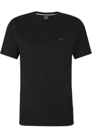 HUGO BOSS Camiseta Regular Fit Em Jersey De Algodão Com Logo