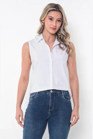 Intens Camisa Sem Manga Viscose