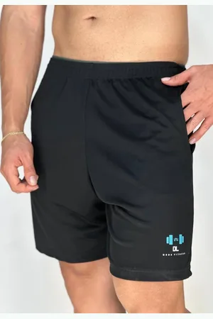 Dl Bermuda Masculina Shorts Premium Poliamida Fit 100% Preta