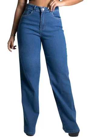 SAWARY Calça Jeans Wide Leg - 277753 -