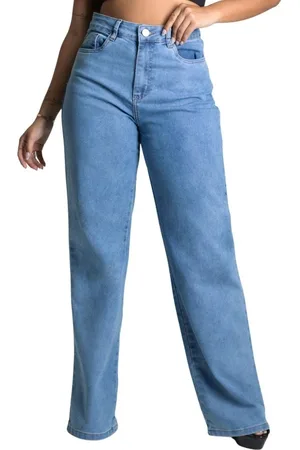 SAWARY Calça Jeans Wide Leg - 277591 -