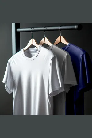 Slim Fitness Kit com 3 Camisetas Masculinas Básica Manga Curta Cores Sortidas