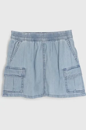 GAP Infantil - Saia Jeans Cargo
