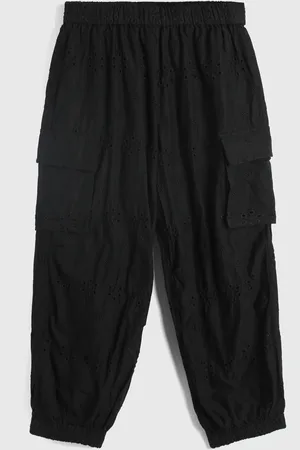 GAP Infantil - Calça Cargo Laise Preta
