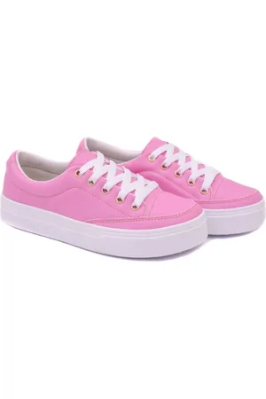 ROMEU E JULIETA SHOES Tênis Feminino Casual Flatform Rosa