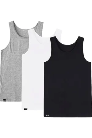 Slim Fitness Kit com 3 Regatas Básicas Masculinas Academia Dia a Dia Cores Sortidas